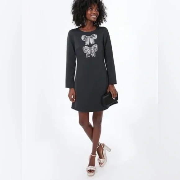 Sail To Sable X Style Charade Black Bow Dress